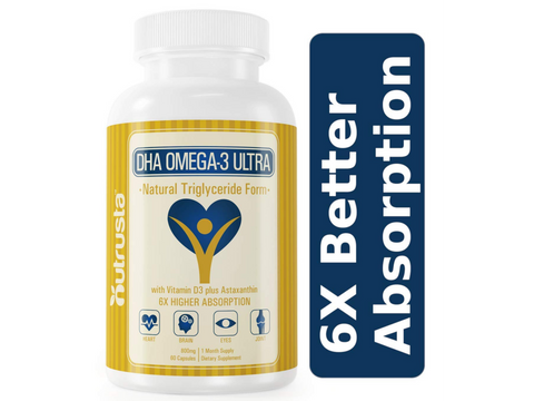 Image of "Very happy! Helped my wife tremendously with inflammation!...noticed within a week" - Smullis, DHA Omega-3 Ultra Customer